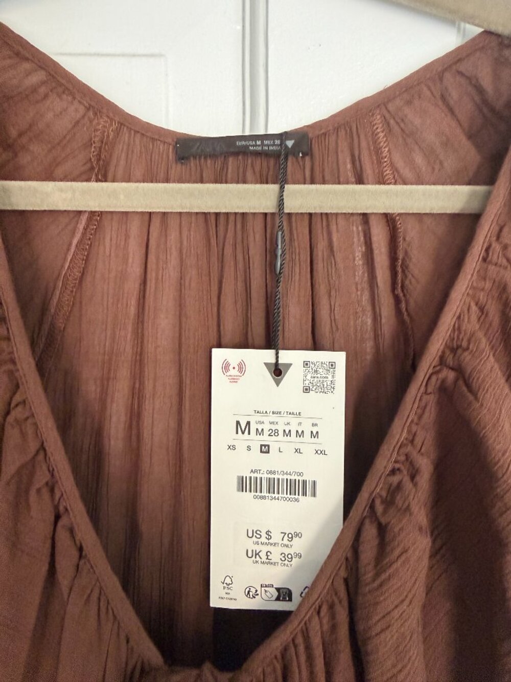 Chiffon Godet Midi Dress - Picture 3 of 5